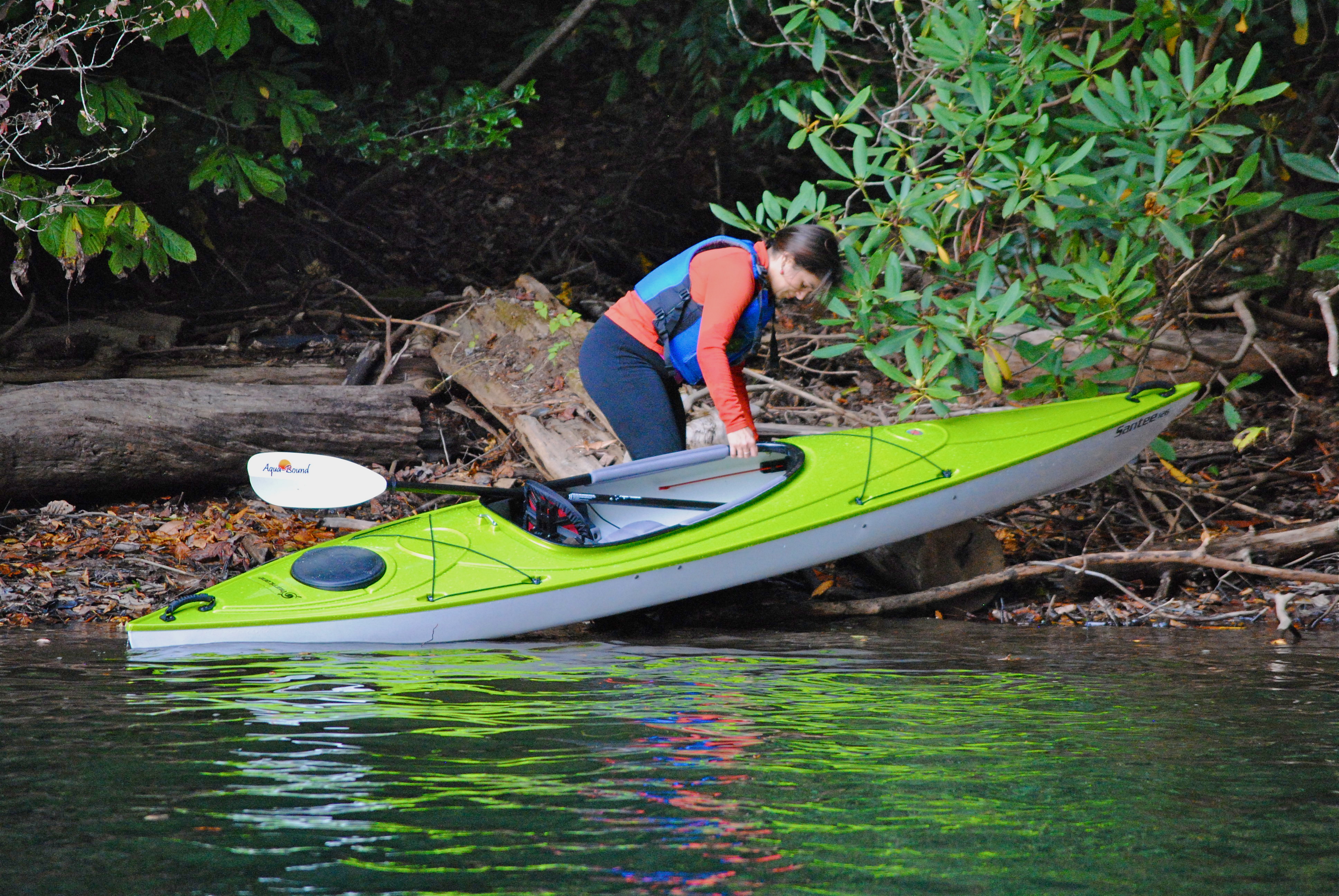 Fiberglass kayaks in the Finger Lakes