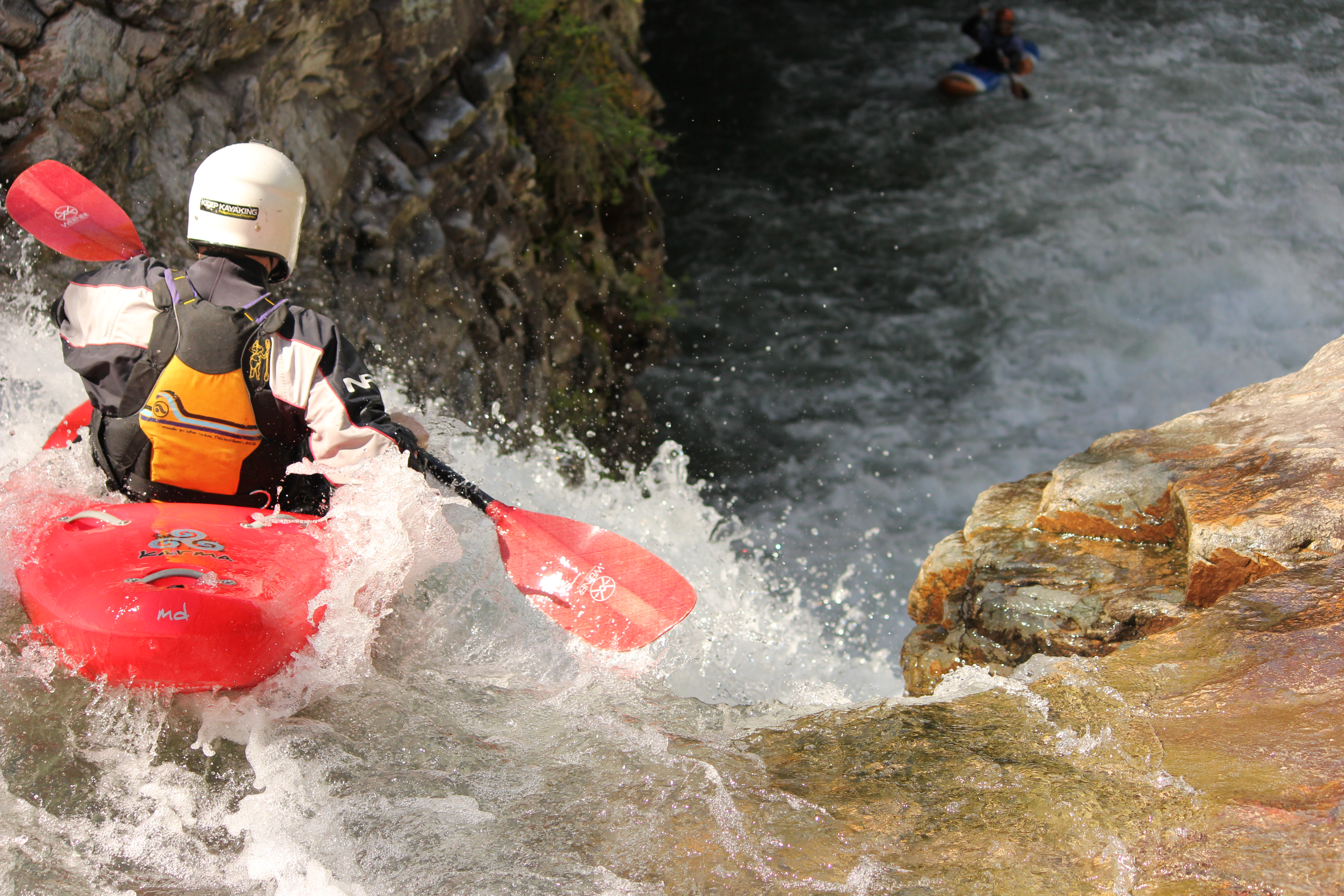 Whitewater kayaking Finger Lakes
